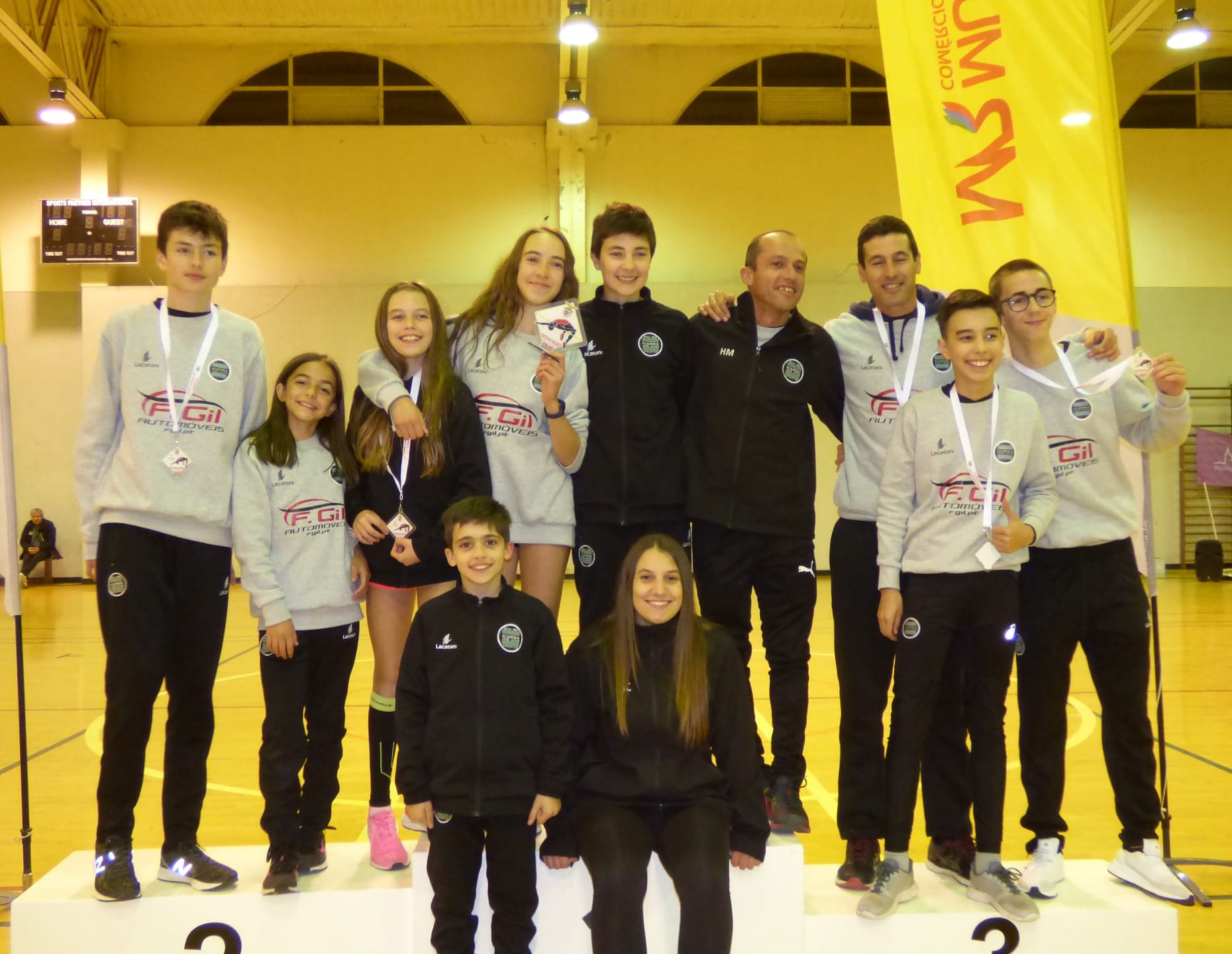 Academia José Jacob vence pelo 2• ano consecutivo o Campeonato de Salto em Altura em sala.