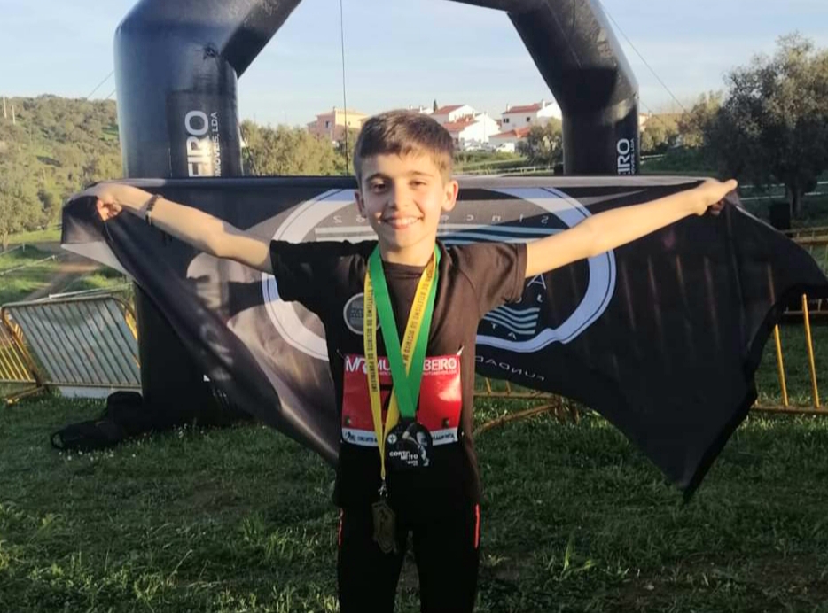 Miguel Miranda campeão distrital de corta-mato 2020