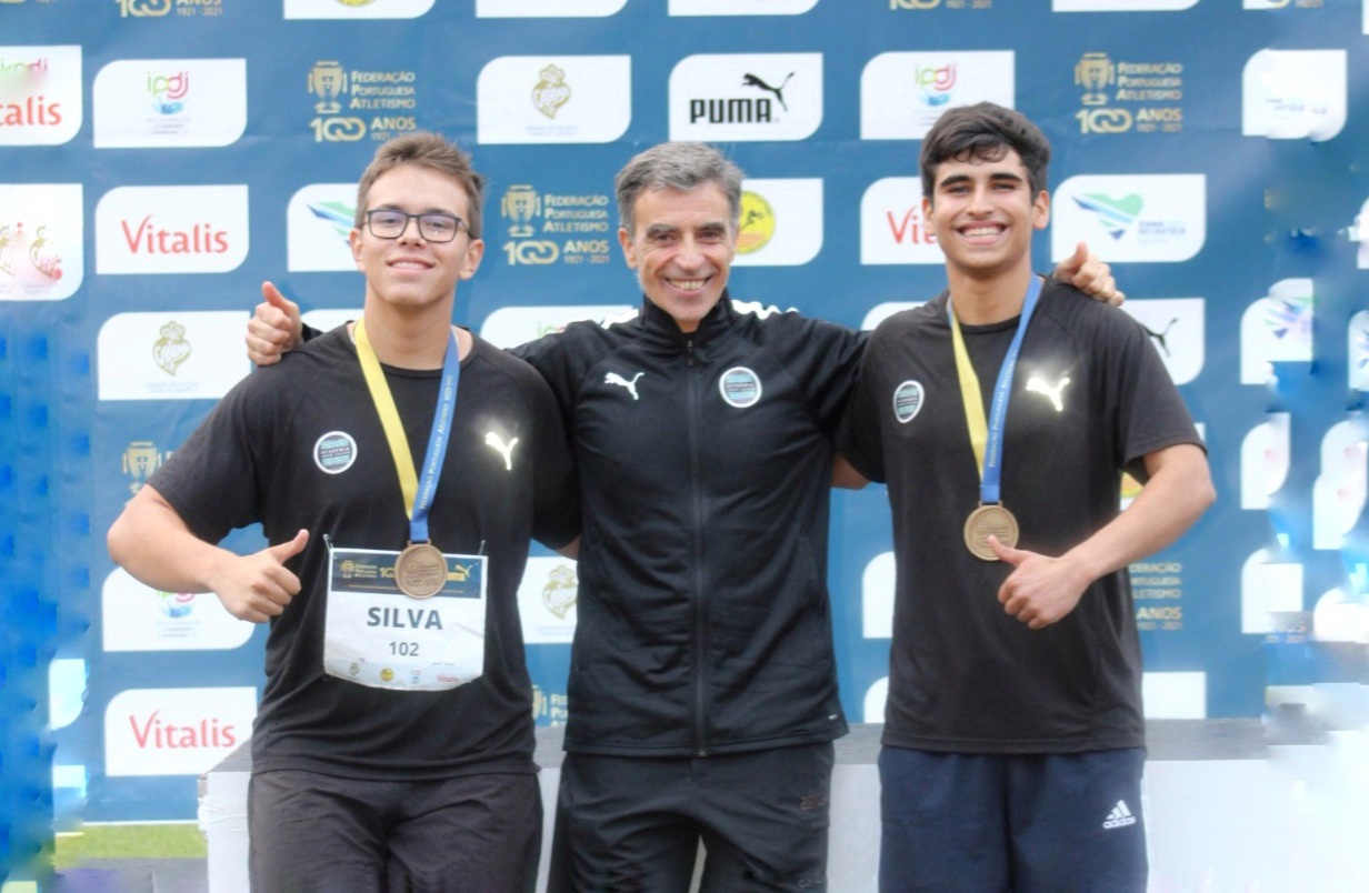 2 MEDALHAS DE BRONZE NA 1ª JORNADA DOS CAMPEONATOS NACIONAIS DE SUB-18