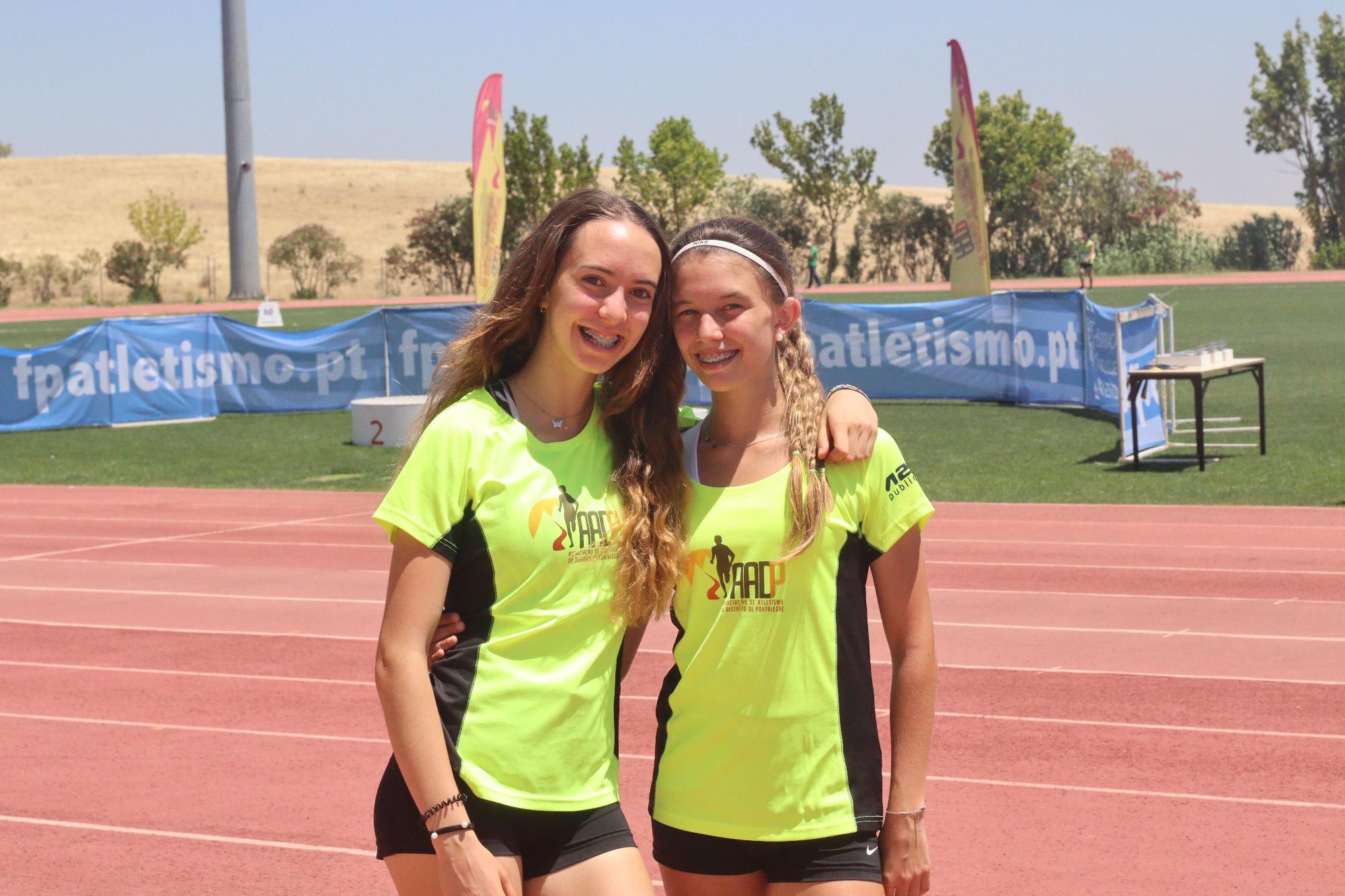 MATILDE FEITEIRONA 6ª E MATILDE BAIÃO 14ª NA FINAL NACIONAL DO ATLETA COMPLETO