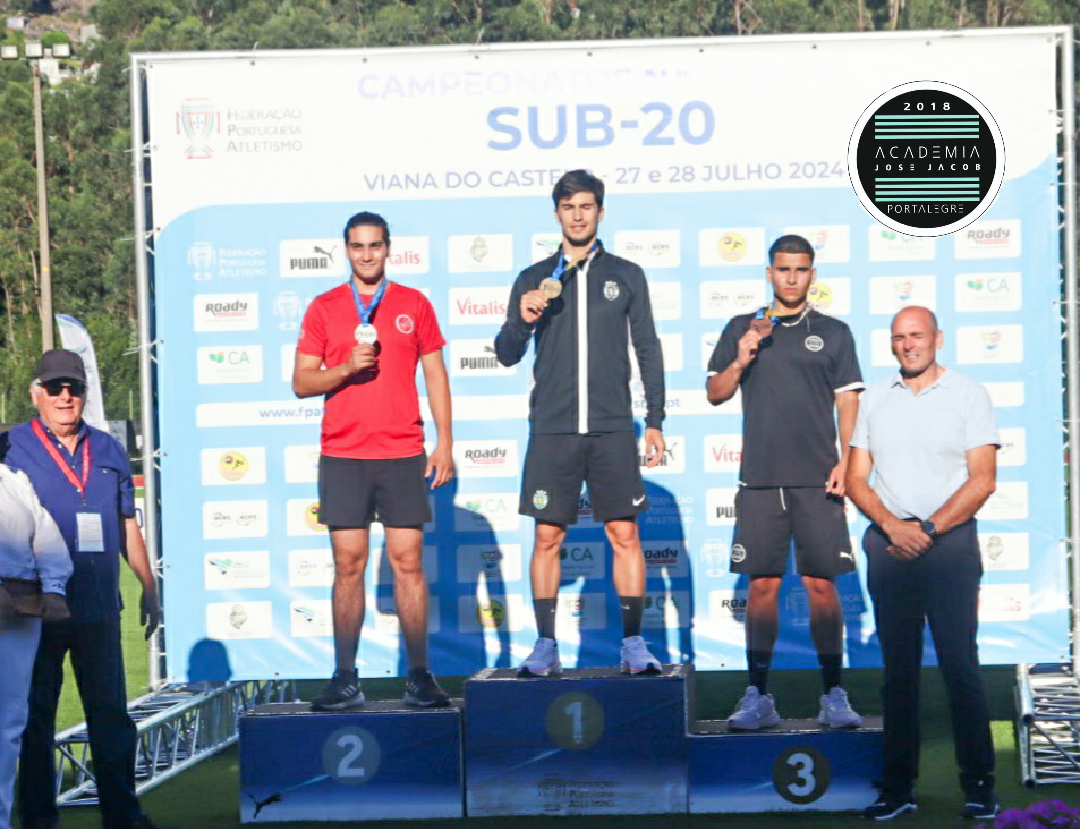 GUILHERME VELEZ TERCEIRO NO CAMPEONATO NACIONAL SUB-20 COM  TRÊS RECORDES DISTRITAIS